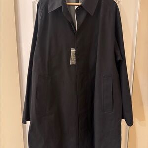 Uniqlo Men's Classic Black Trench Coat